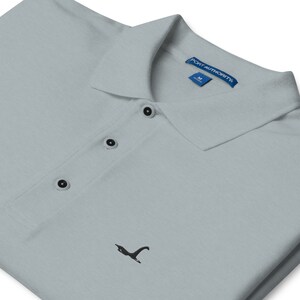 Loch Ness Monster Golf Shirt; Nessie Shirt; Loch Ness Polo; Funny Golf Shirt; Gift for Husband; Funny Polo; Golf Gift; Cryptid Shirt image 3