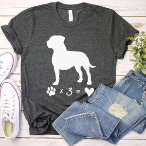 Tripod Dog Shirt, 3 Legged Dog T-Shirt, Dog Mom Dog Dad Shirt Gift, Tri Paw Dog, Rescue Dog Shirt, Dog Lover Gift, Cute Funny Dog Shirt Gift