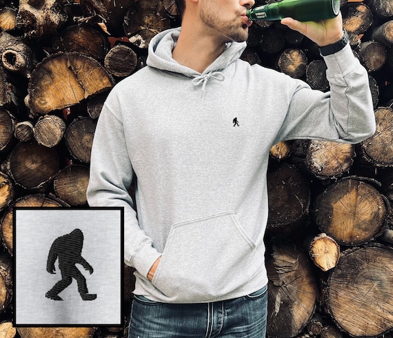 Bigfoot Hoodie, Bigfoot Sweatshirt for Men, Sasquatch Shirt, Funny Bigfoot Sweater, Bigfoot Shirt, Sasquatch Hoodie Sweater, Yeti Shirt
