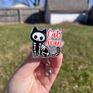 Bobine d&#39;insigne pour scanner de chat : technologie de radiologie, insigne scintillant interchangeable