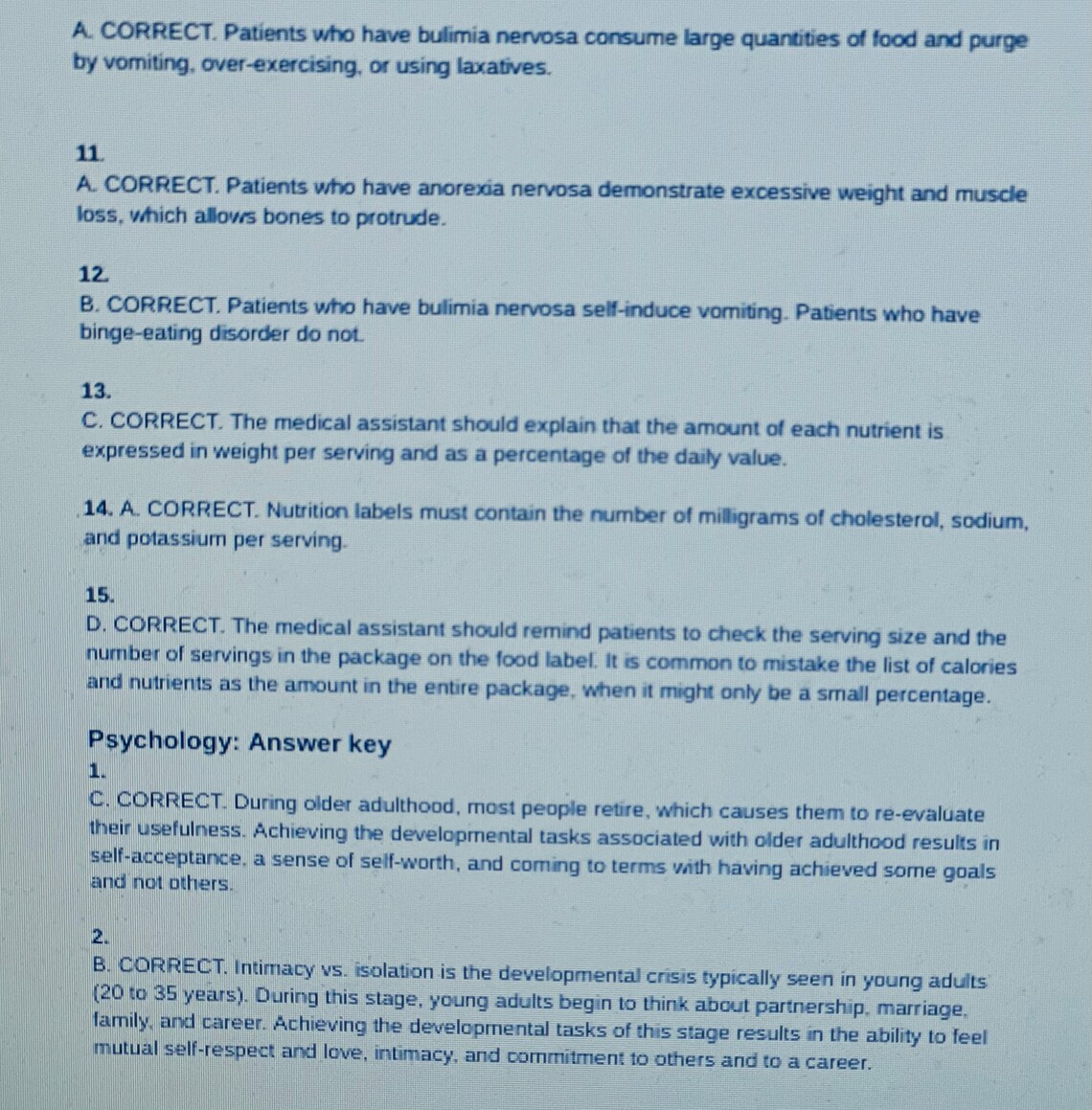 2023 Medical Assistant Exam medical Assistant Study Etsy