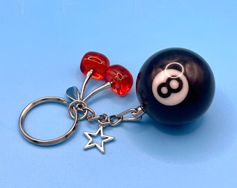 8 Ball Keychain