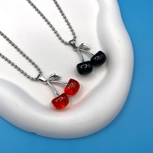 Cherry necklace