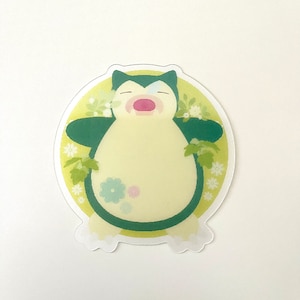Sticker lenticulaire Ronflex endormi - Mouvement 3D