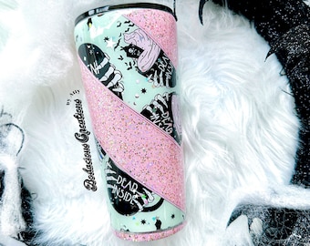 Dead Inside VSplit 24oz Tapered Tumbler