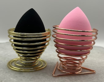 Makeup Sponge Holder Make Sponge Set Makeup Sponge Holder for Wedding Makeup Sponge Holder Rose Gold Makeup Sponge Holder Glam Etsy