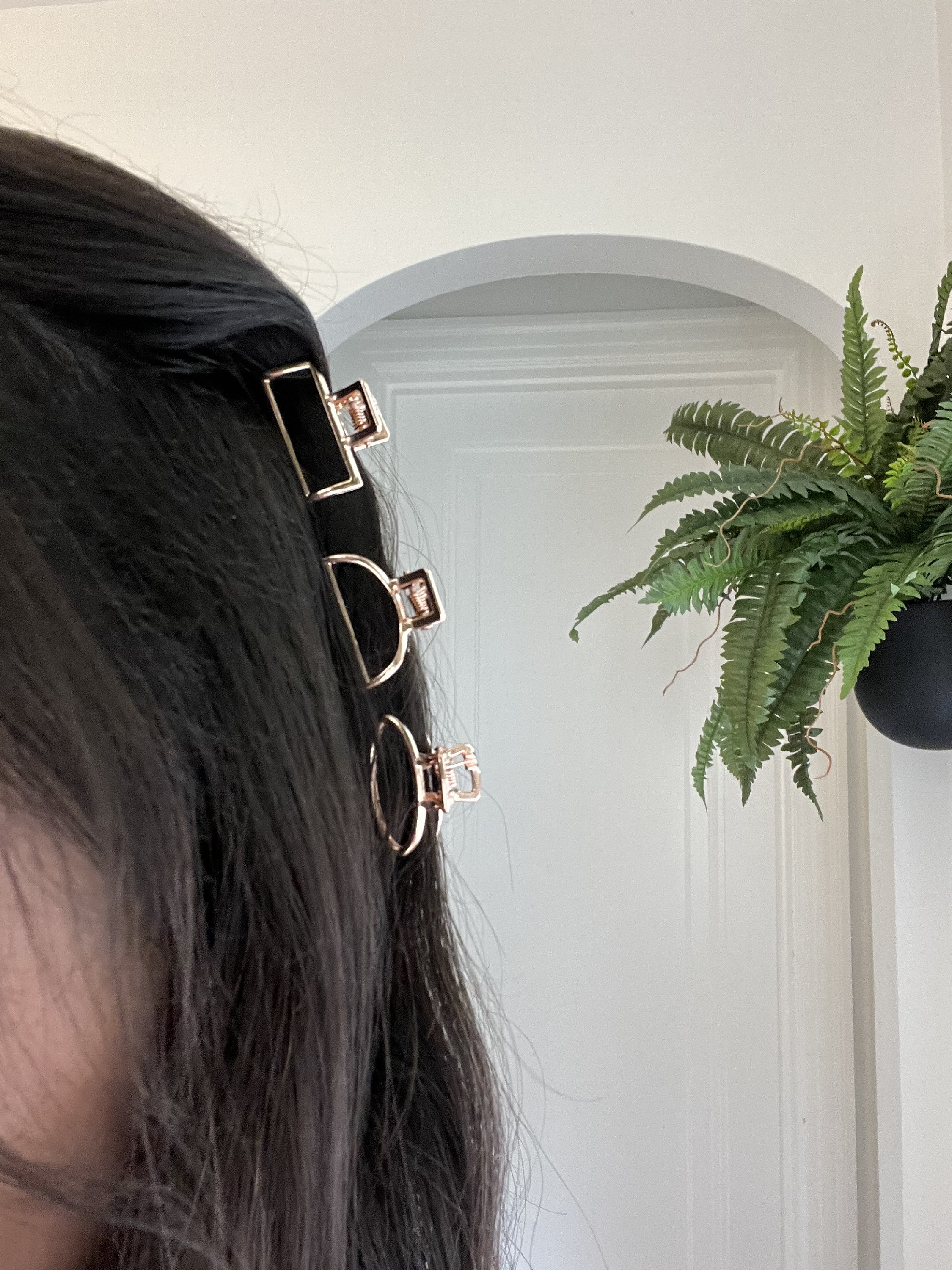 12 Kleine Haarklammern Gold – Metall Haarspangen, Rutschfest Für Dickes & Dünnes Haar, Mini Jaw Clips