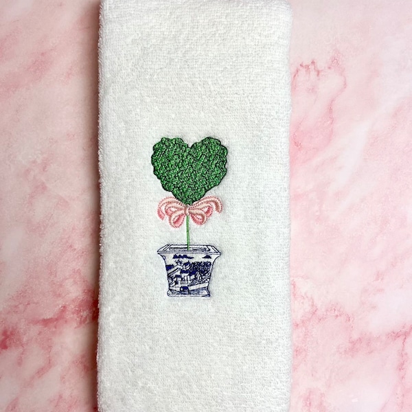 Chinoiserie Hand Towel Etsy