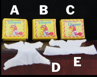 My Little Pony 1980s Accessories - Multiple Items Available