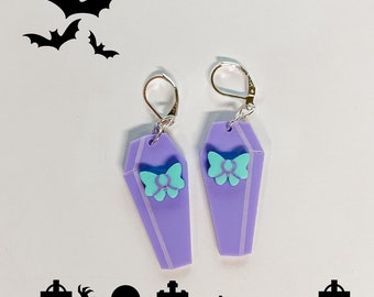 Kistorörhängen Konstiga örhängen Udda örhängen Goth-örhängen Vampyrörhängen Spöklika örhängen Pastellgoth-örhängen Kawaii-örhängen