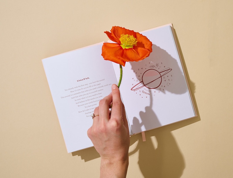 Listen B*tch Affirmation Journal: Guided Self-Care, Gratitude (A5 Size) image 3