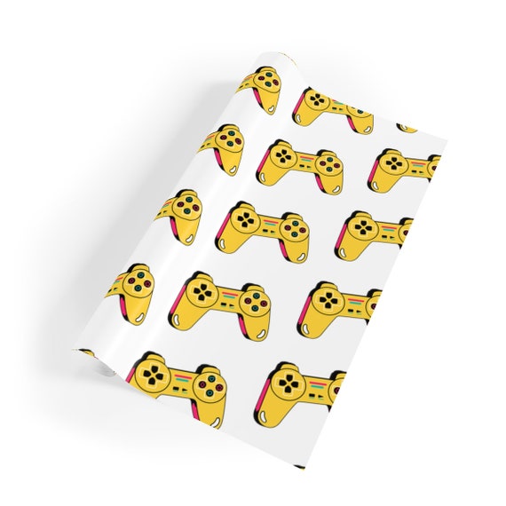 Gamer Wrapping Paper - Etsy