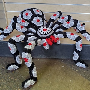 Spider Stuffed Animal Giant Spider Toy Spider Amigurumi Arachnid