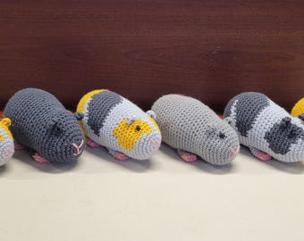 Guinea Pig Stuffed Animal Guinea Pig Toy Hamster Amigurumi Rodent