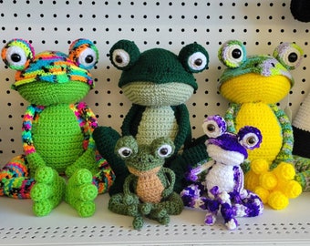 Frog Stuffed Animal Toad Amigurumi Frog Baby Frog Toy