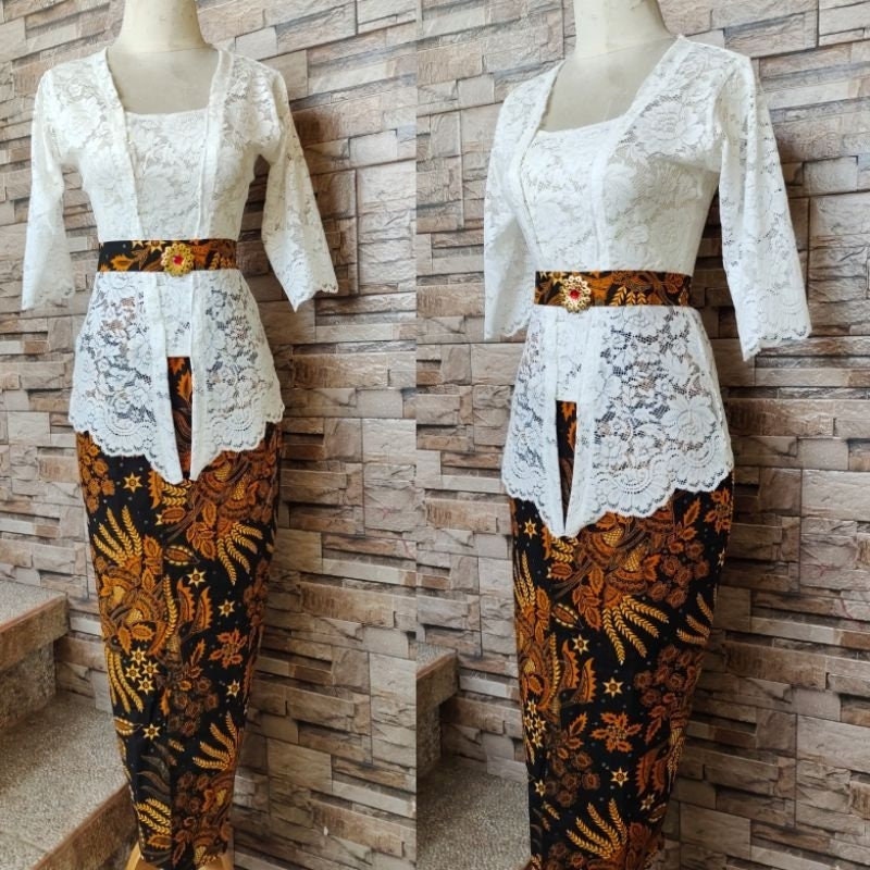 Sarong kebaya wedding 2025