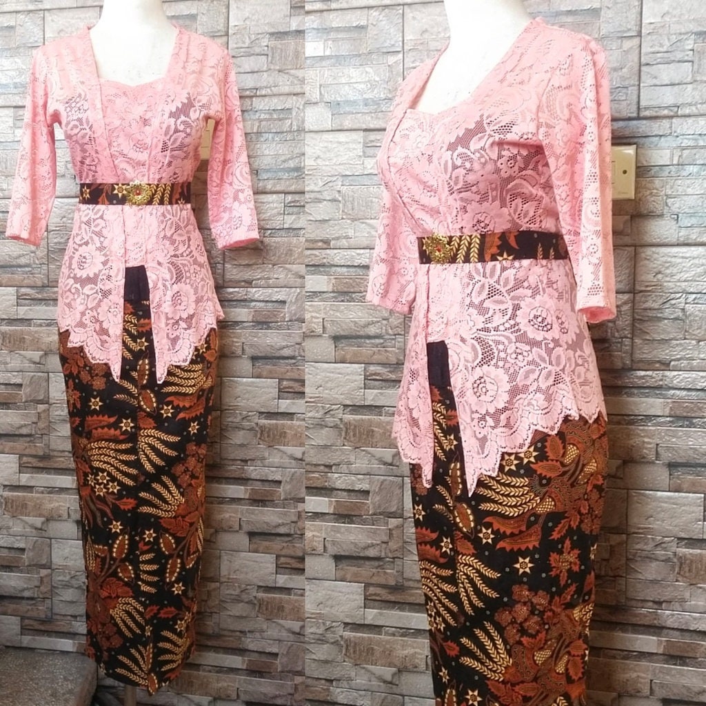 Traditional Women Dress From Bali Kebaya Bali Brocade Half - Etsy