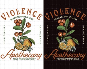 Violet Apothecary Shirt Design, Basgiath War College Png Instant Download, Fourth Wing Merch, Riders Quadrant Png, Bookish Digital Download