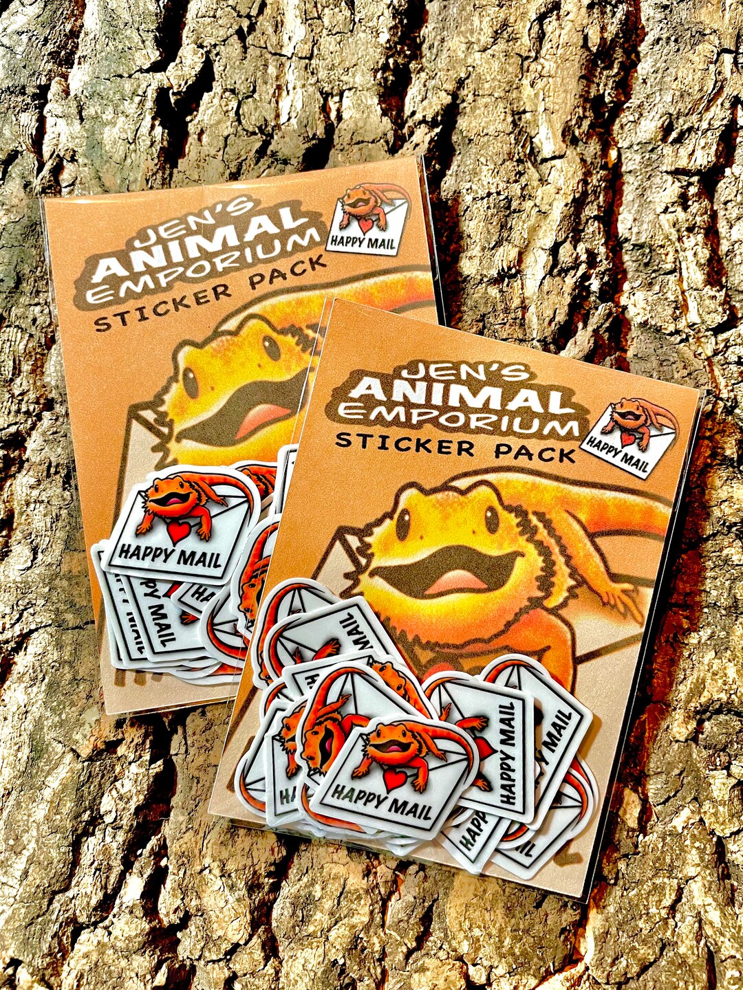 Bd Sticker Bearded Dragon STICKER PACK | Set of 20 | Happy Mail Stickers | Planner ...