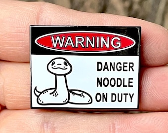 Snake Hard Enamel Pin | Ball Python Pin | Kawaii Pins | Reptile Pins | Reptile Gift | Ball Python Gift | Black Nickel Hard Enamel Pins