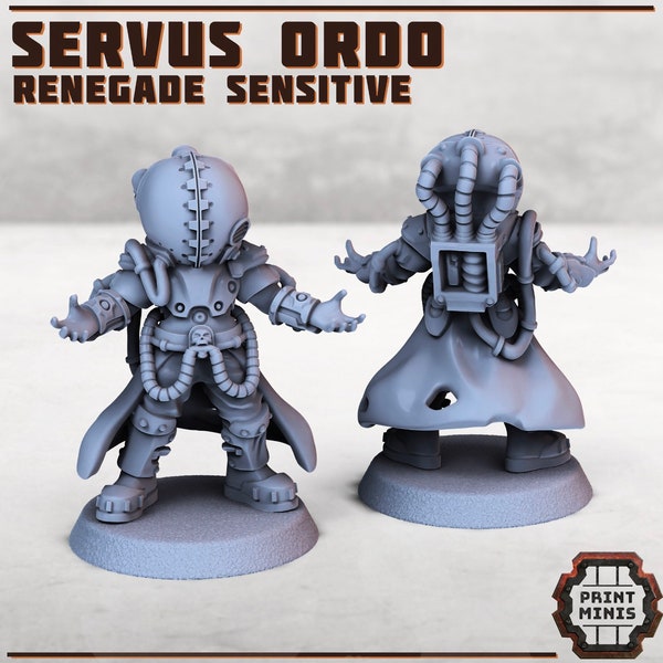 Servus Ordo Renegade Sensitive 28mm Scale Sci-Fi Tabletop Miniature