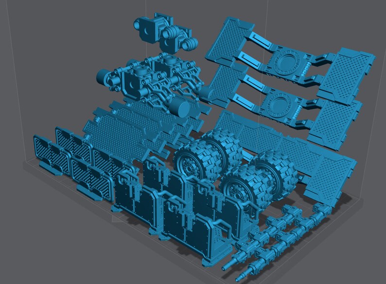 Colossus Heavy Transport Linebreaker Vehicle Upgrade Kit Etsy