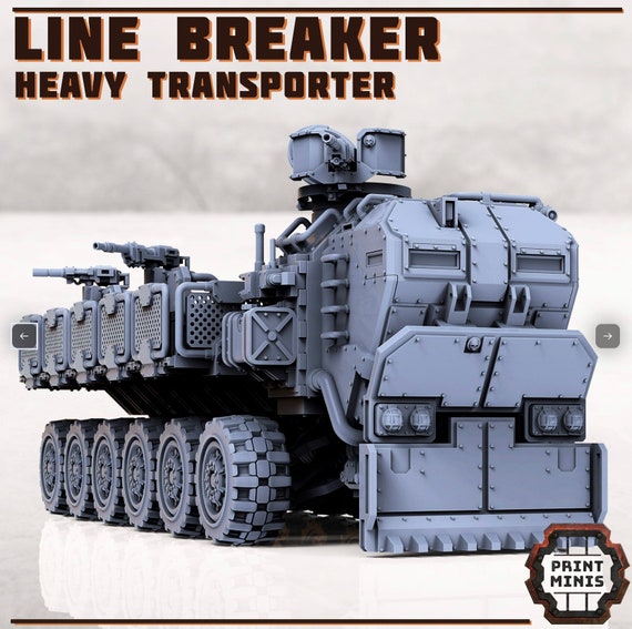Colossus Heavy Transport Linebreaker Vehicle Upgrade Kit Etsy