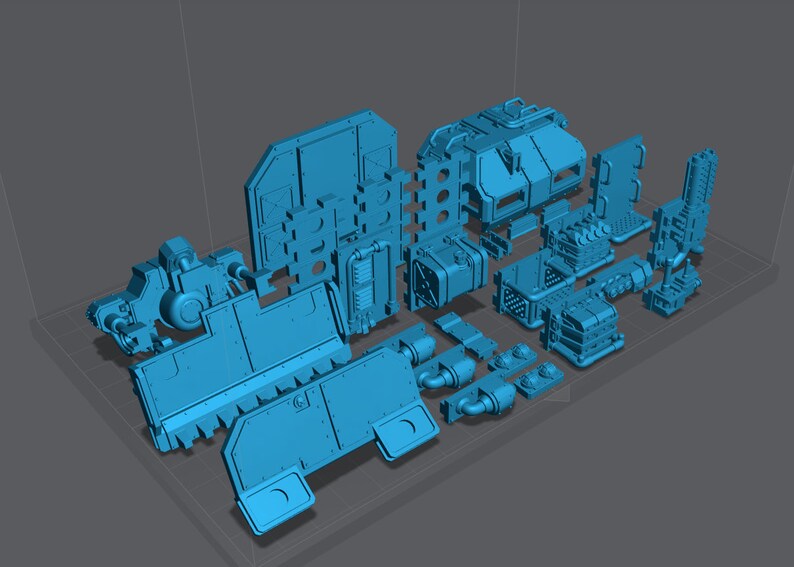 Colossus Heavy Transport Linebreaker Vehicle Upgrade Kit Etsy