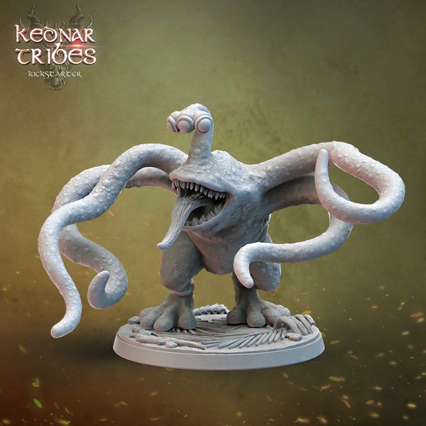 Kednar Tribes Frogemoth Monstrosity - DND 5E - 3D Resin Print