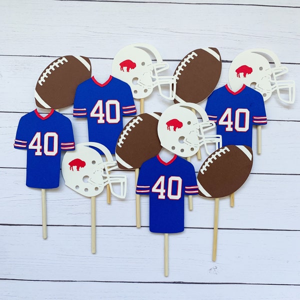 Buffalo Bill Cupcake Toppers Etsy