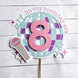 In My Birthday Era Cake Topper