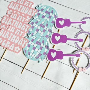 In My Birthday Era Cupcake Toppers