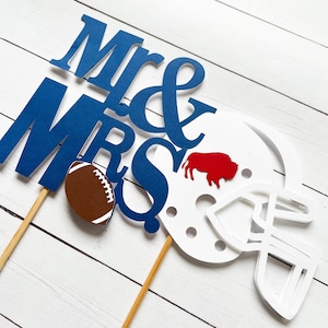 Mr and Mrs Bills Cake Topper