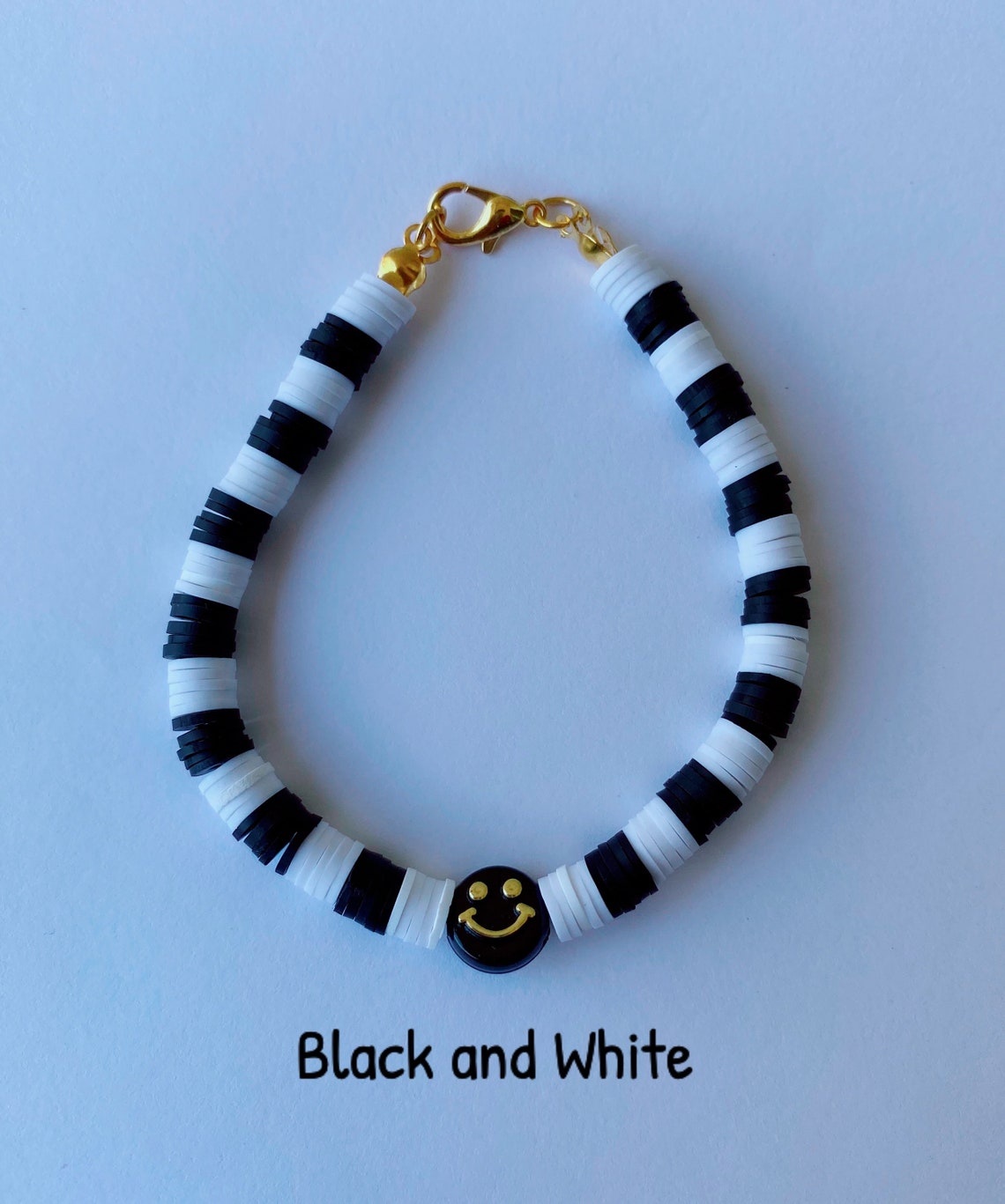 Aesthetic Clay Beaded Bracelets Etsy