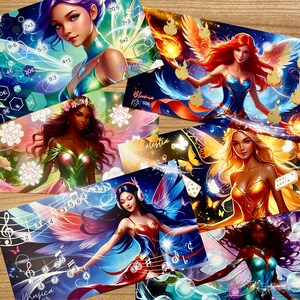 Challenge-SET „FAIRY WINGS“ für A6 Binder,  Spaß am Sparen, Umschlagmethode