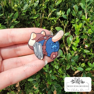Super Hero Cat Butts | Funny | Custom Handmade Badge Reels | Key Chains | Magnets | Badge Holder | Personalized