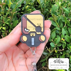 Super Hero Themed Badge Reels |  Badge Holders
