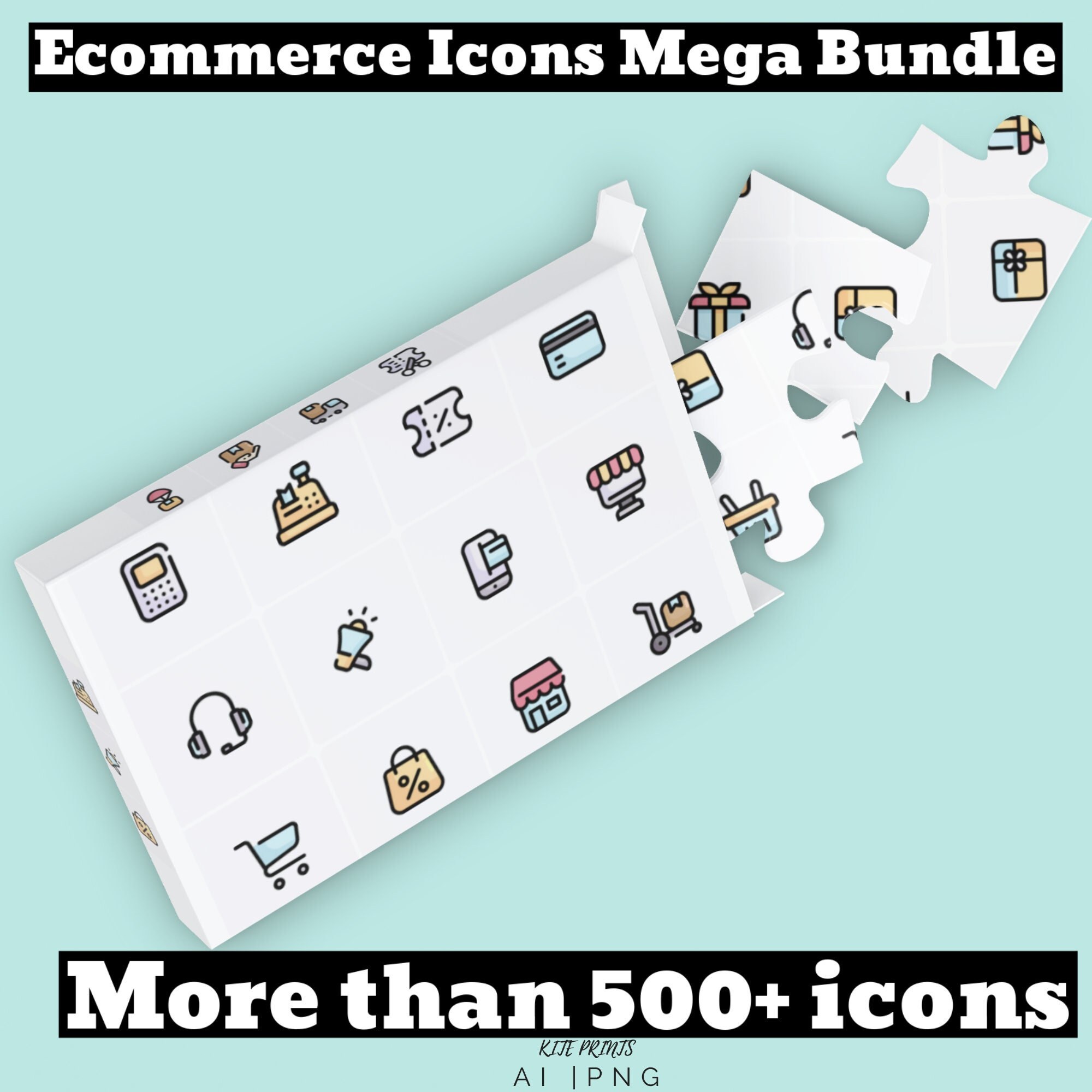 Ecommerce Icons - Etsy