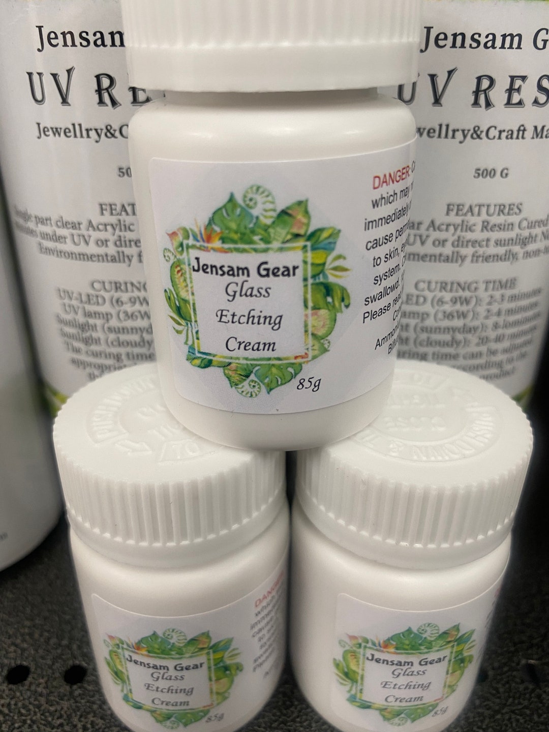 Glass Etching Cream 85g Etsy Australia