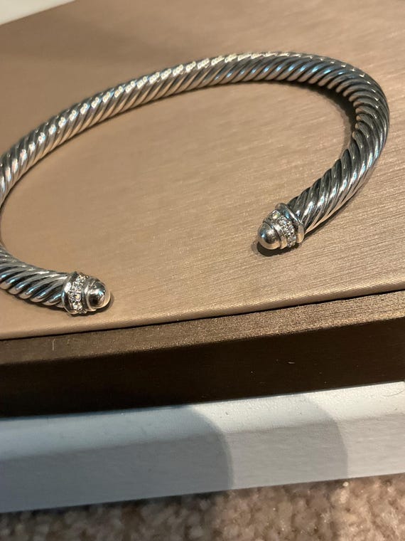 David Yurman 5mm Cable Classics Color Bracelet With 14K Yellow