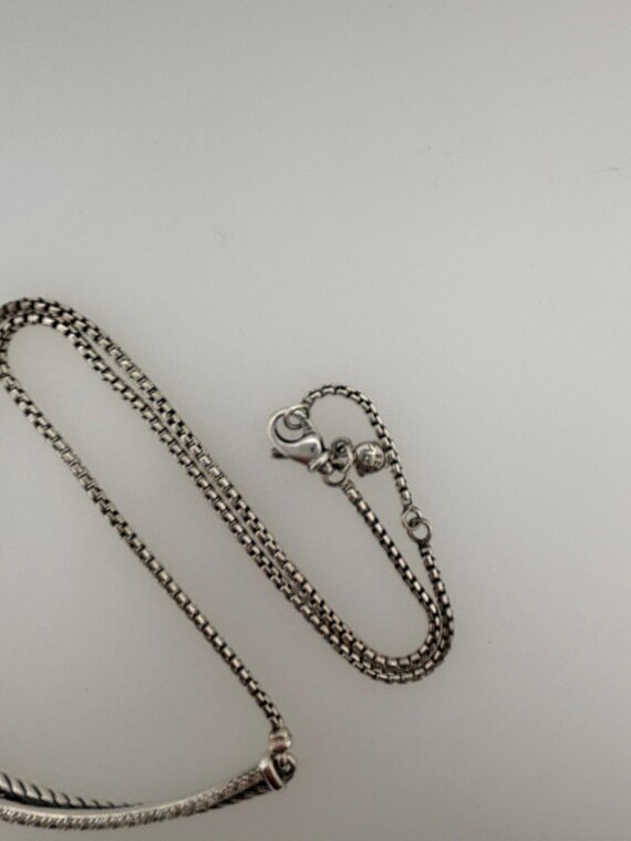 デビッド・ユーマン スターリングシルバー クロスオーバーバー