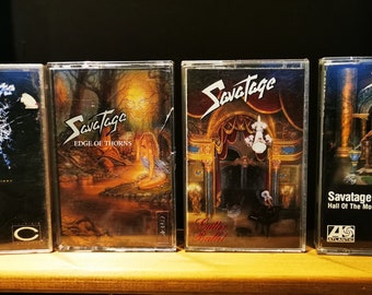 Savatage - 4 album cassette lot