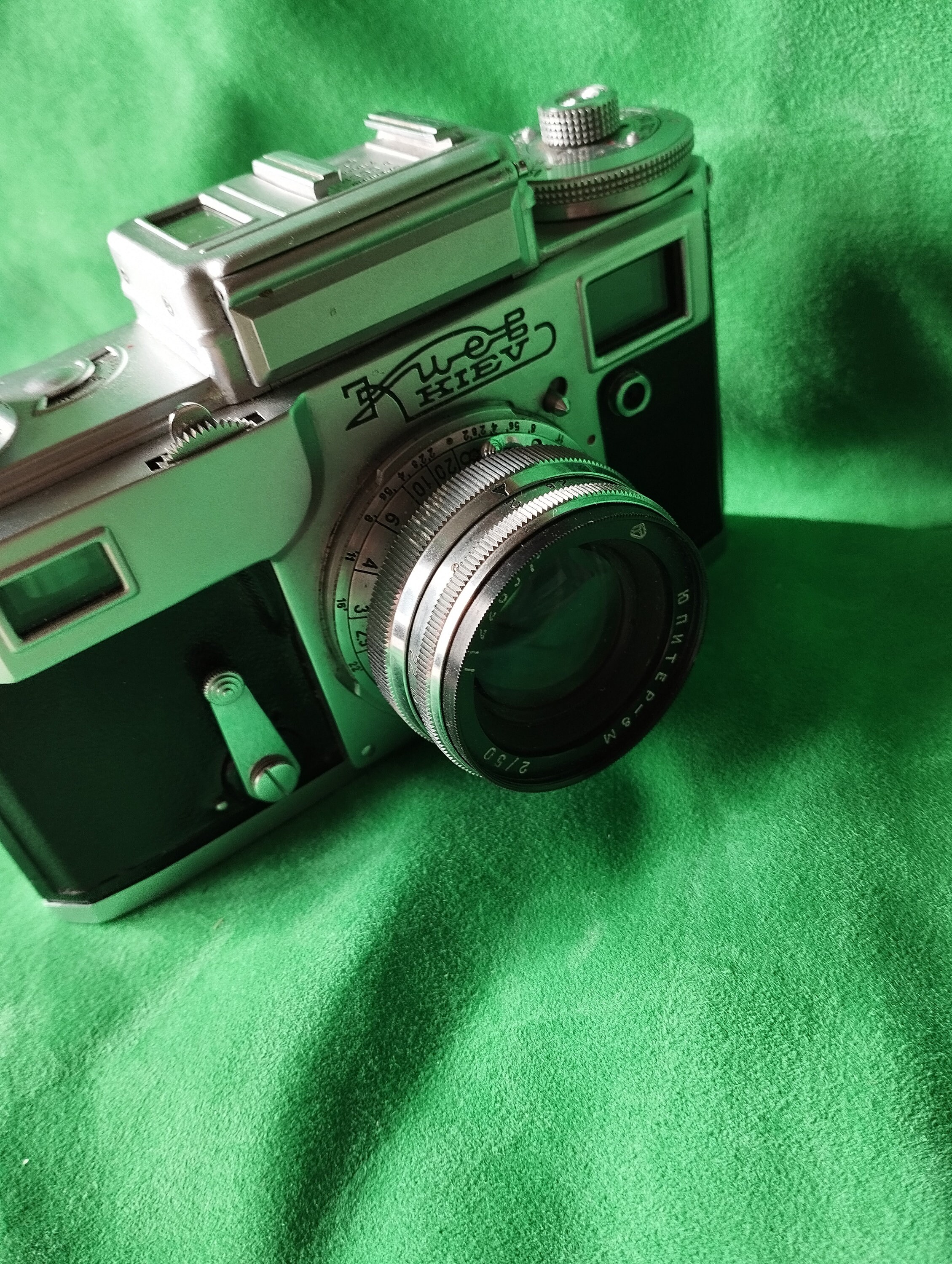 ビンテージ カメラ КИЕВ 4.модель 1971 года выпуска。 Идеальный