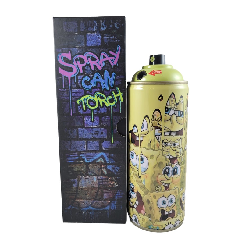 Spray Can Torch Spongebob Etsy Australia
