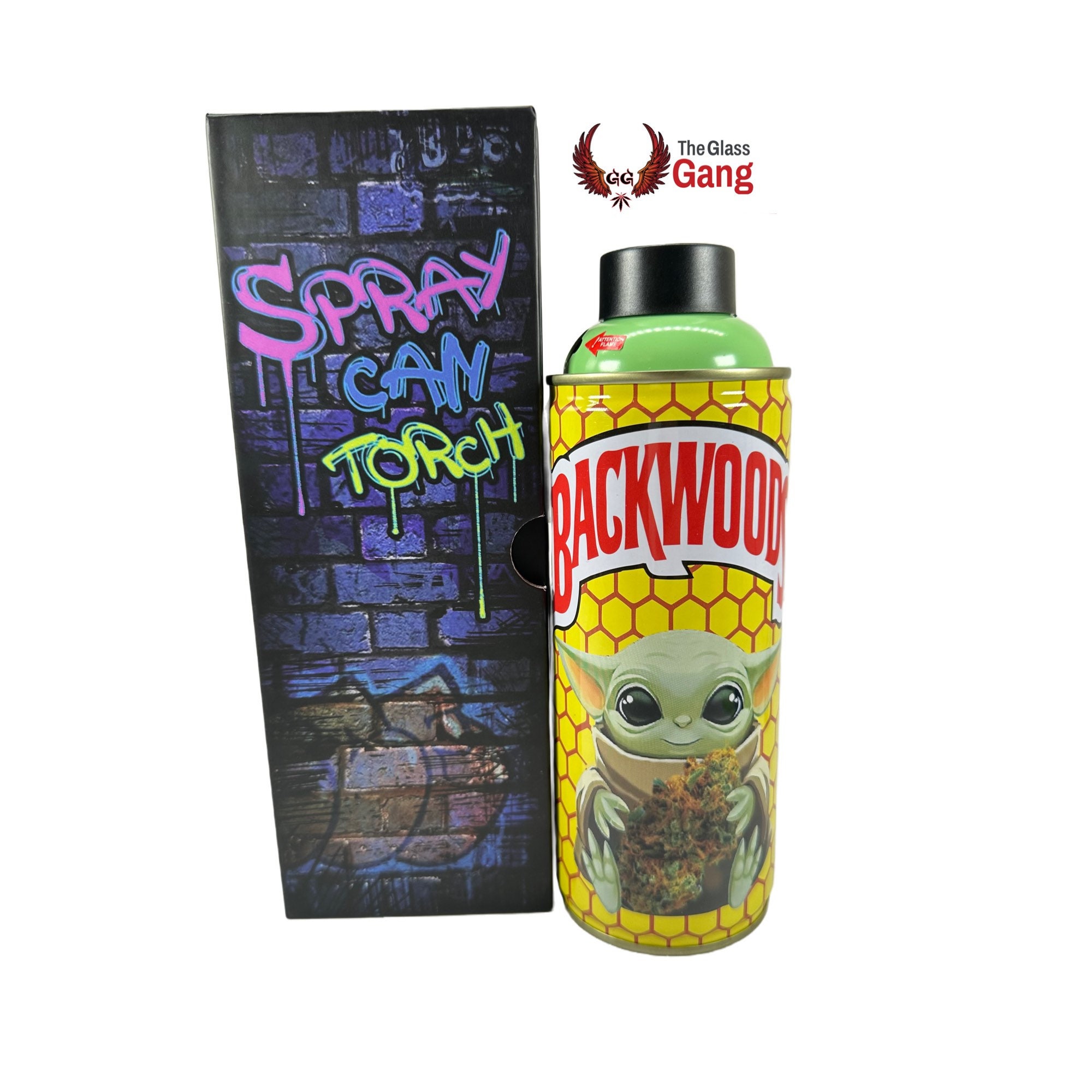 Spray Can Torch Backwoods Baby Yoda Etsy
