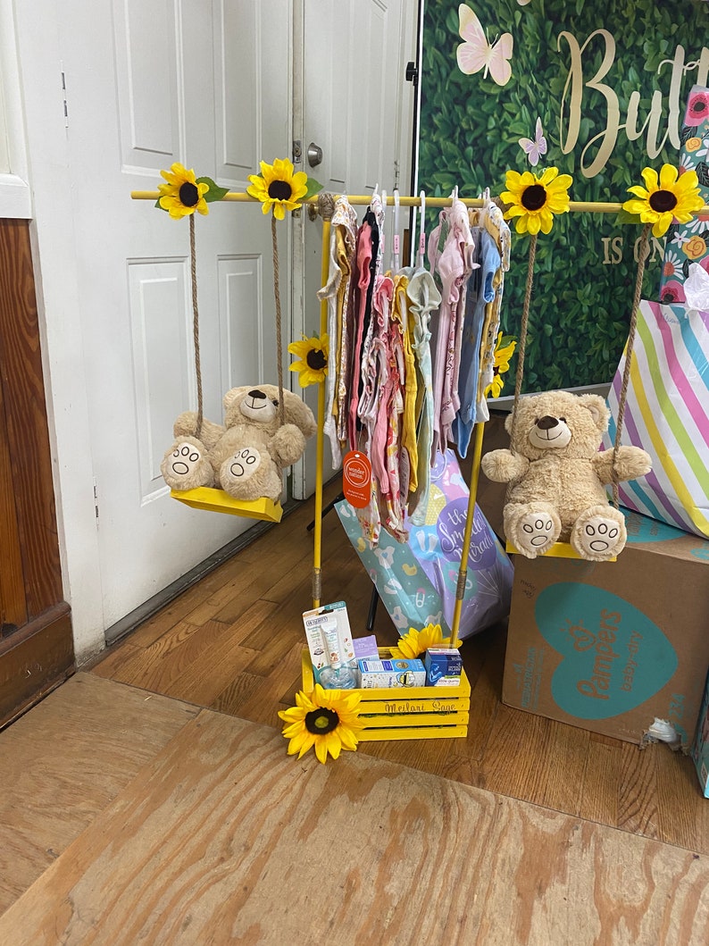 Baby Cloth Rack Present Baby Shower Clothing Rack - Etsy