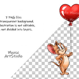 Tom and Jerry, Valentine's Day, Greeting Card, Sublimation Design ...