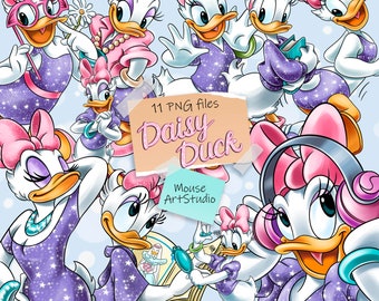 新品★デイジーダック Daisy Duck アヒル デイジー ダック 油絵風 絵 新品☆デイジーダック Daisy Duck アヒル デイジー ダック 油絵風 絵