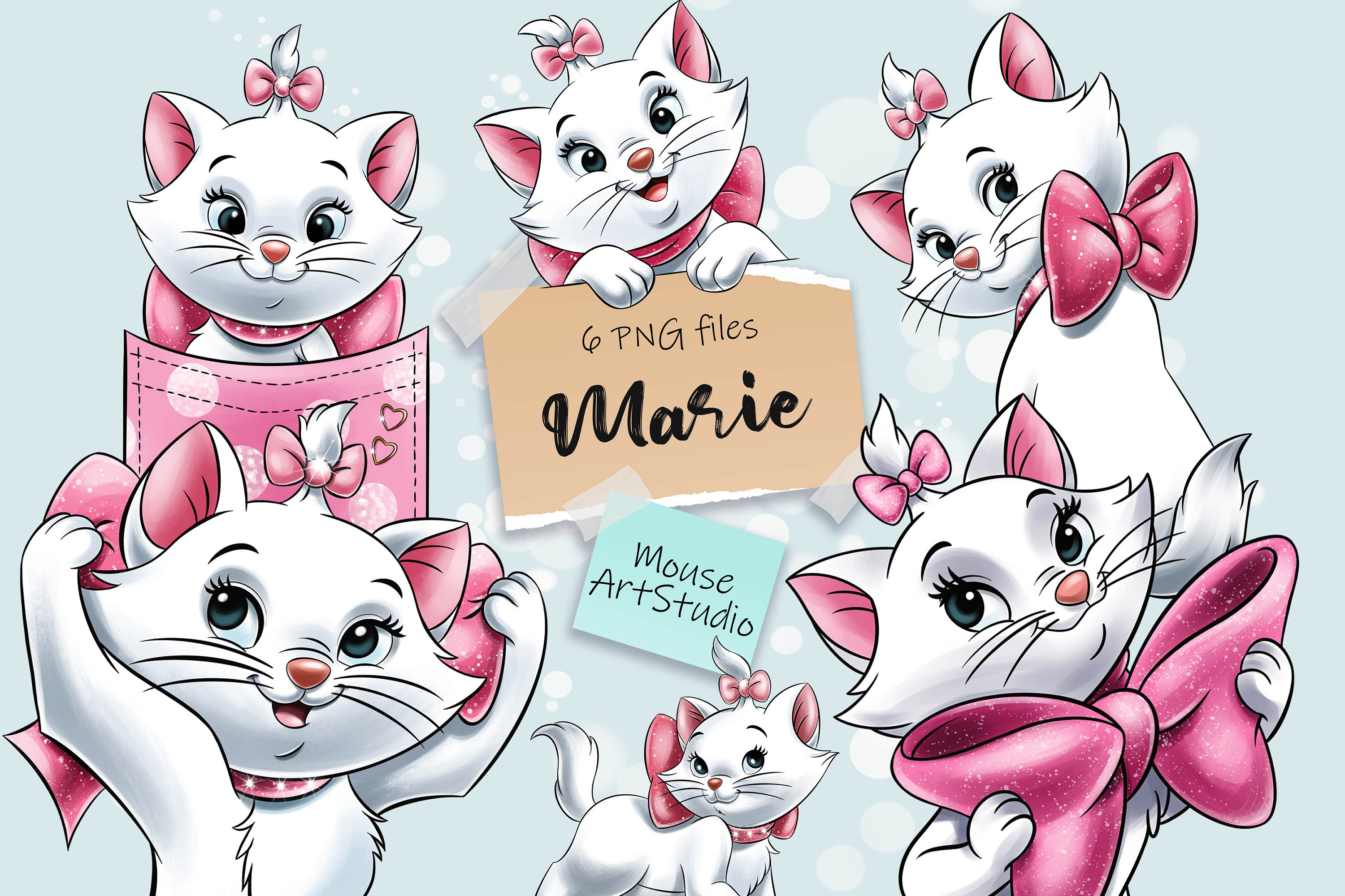 Marie the Cat - Etsy