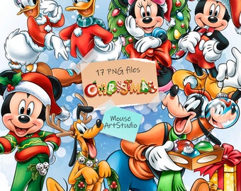 メリークリスマス、ミッキー、ミニー、ドナルド、デイジー